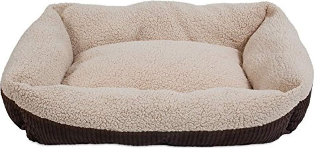 Aspen Pet Self-Warming Corduroy Bed