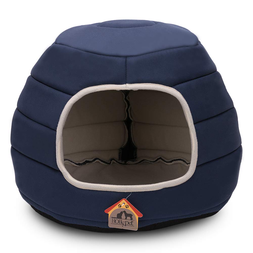 Hollypet Coral Self-Warming Foldable Cave for Small Pets