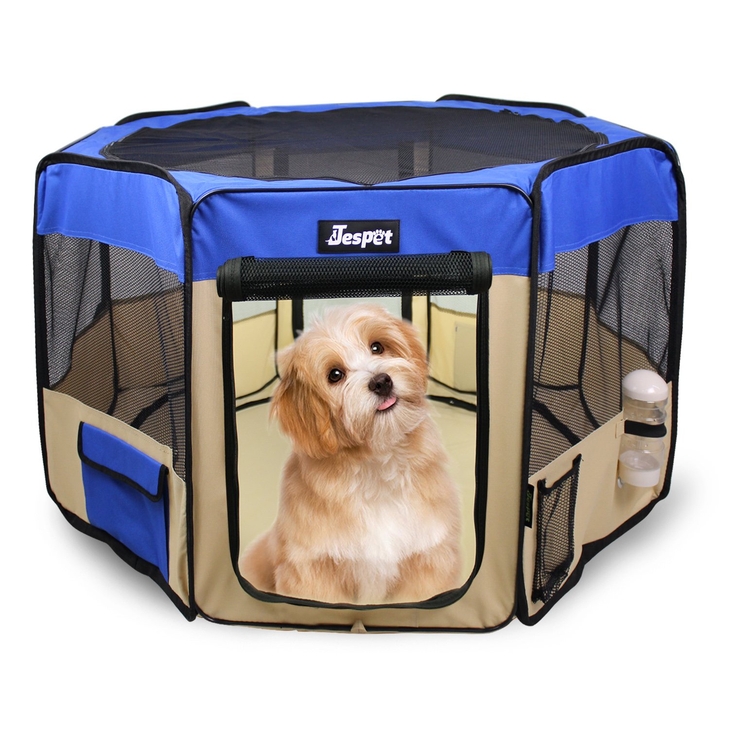 Jespet Portable Soft Dog Exercise Pen